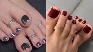 Pedicure oscura Bloom