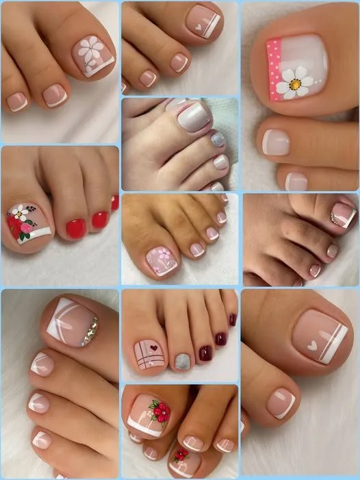 Pedicure floral Bloom